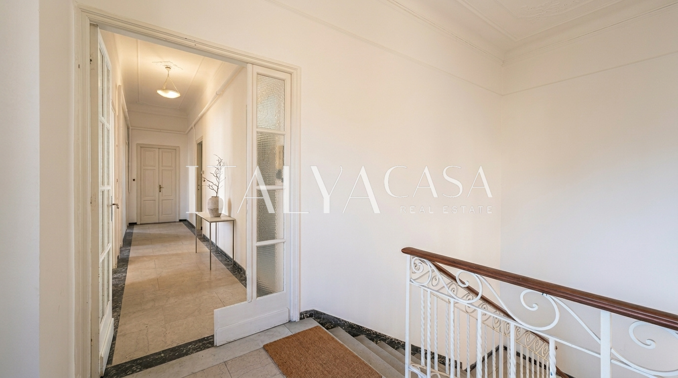 appartamento in vendita, in villa, con vista mare, vicino alle spiagge di sanremo