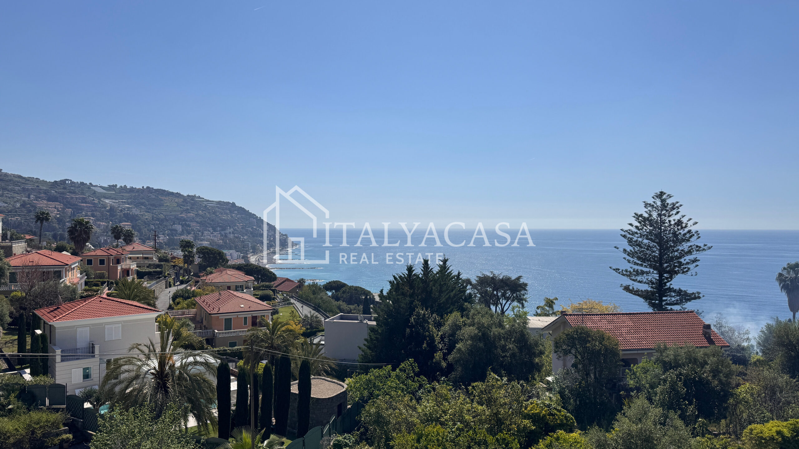 Villa Ospedaletti vista mare