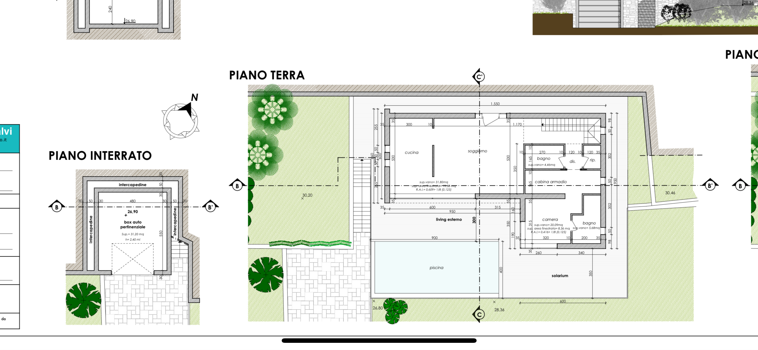 progetto costruzione villa Ospedaletti