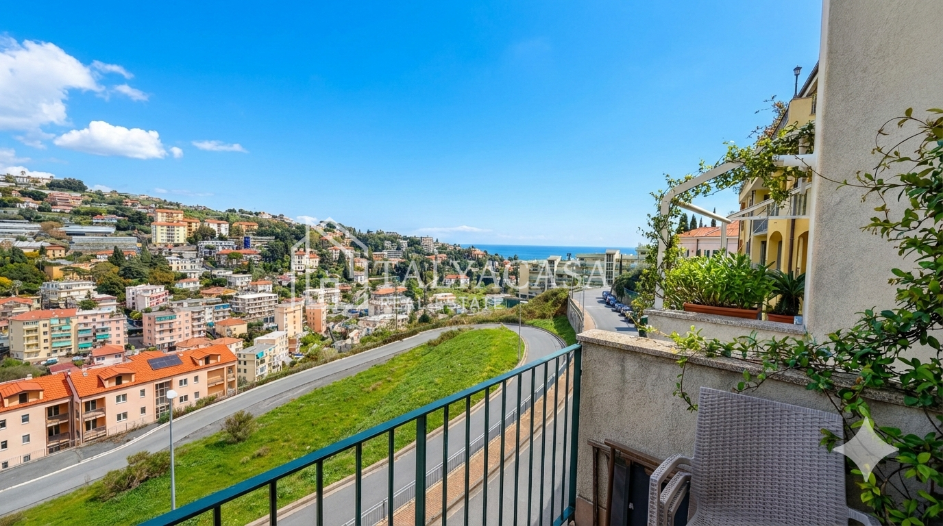 appartamento vista mare sanremo