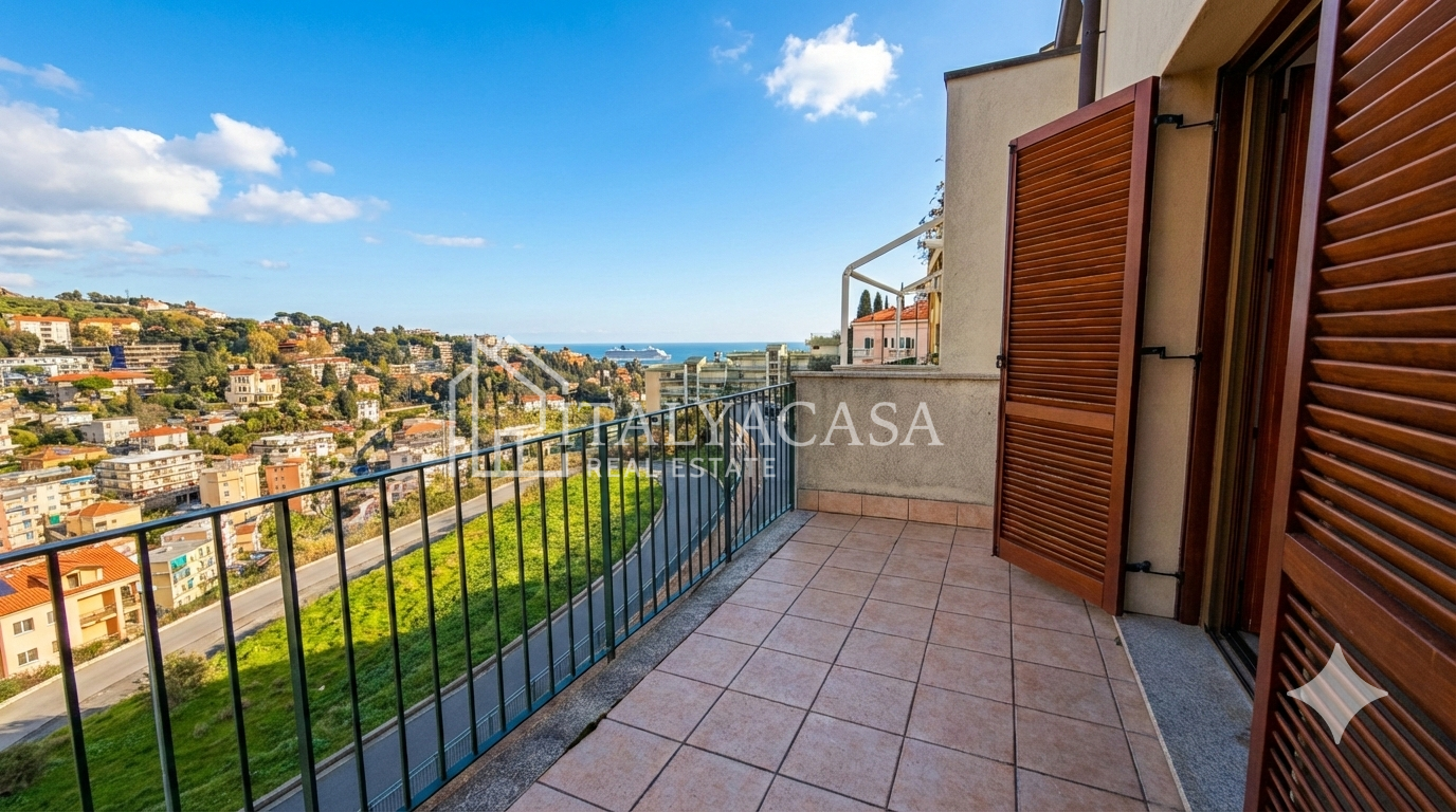 appartamento vista mare sanremo