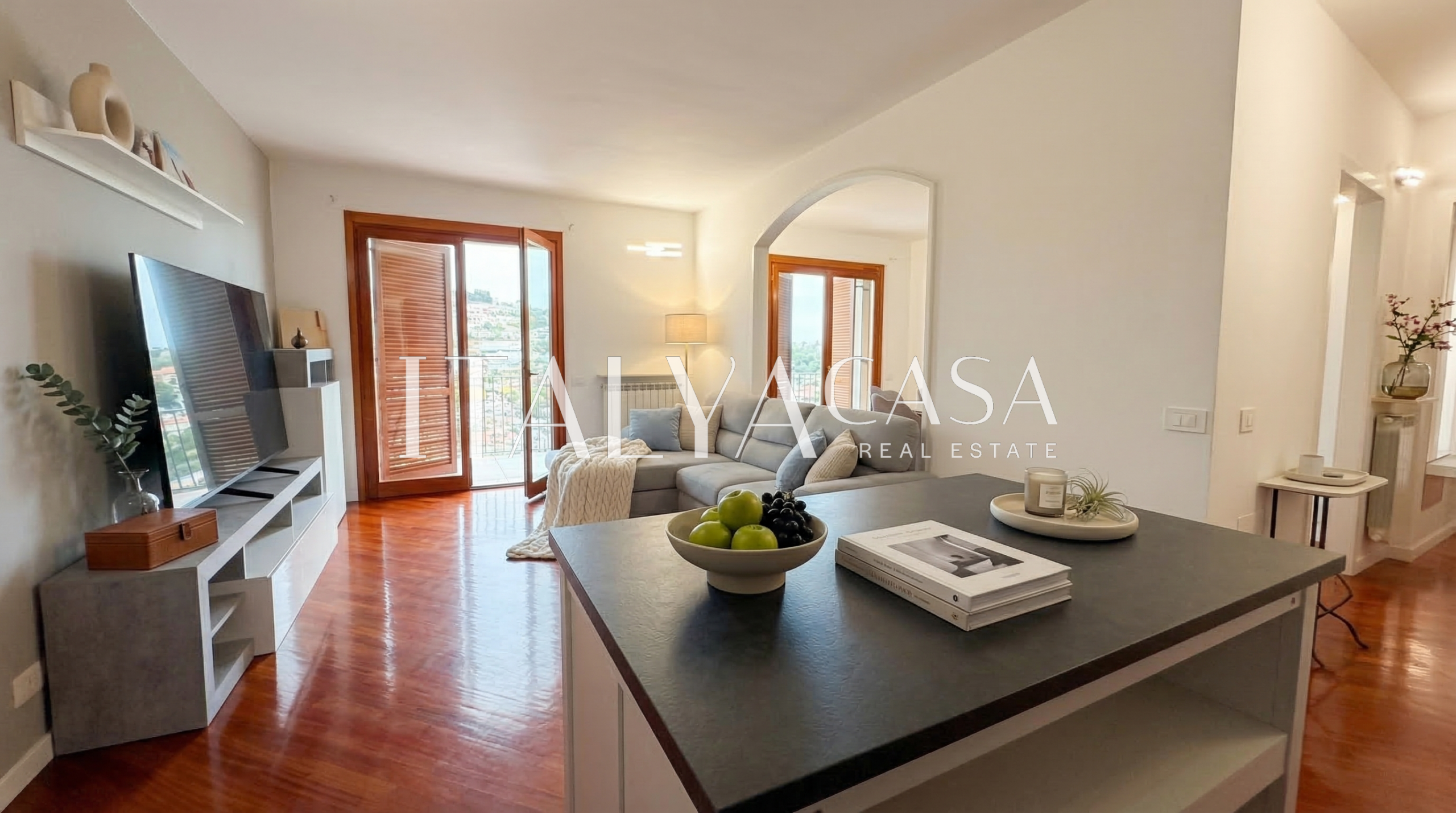 appartamento, ideale prima casa, a sanremo, con vista mare e box auto